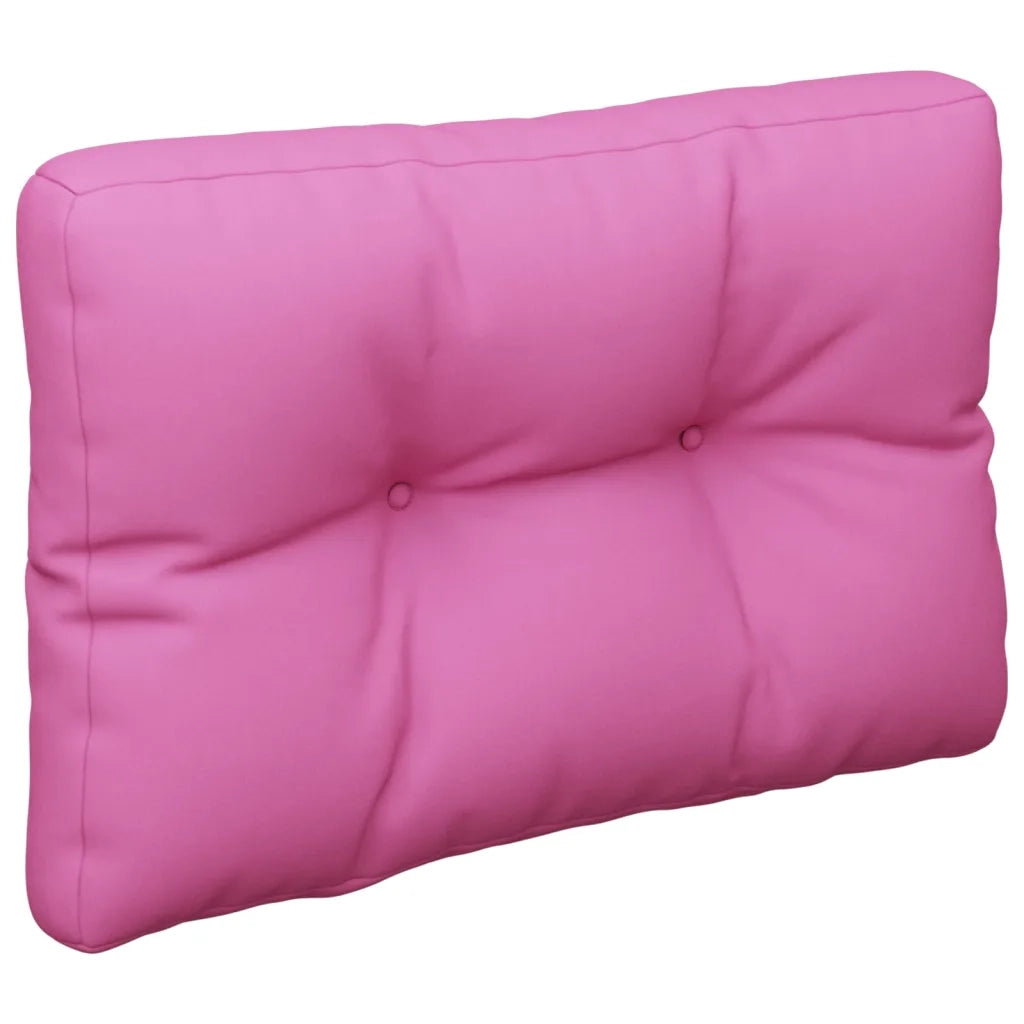 Cuscino per Pallet Rosa 50x40x12 cm Tessuto 360555