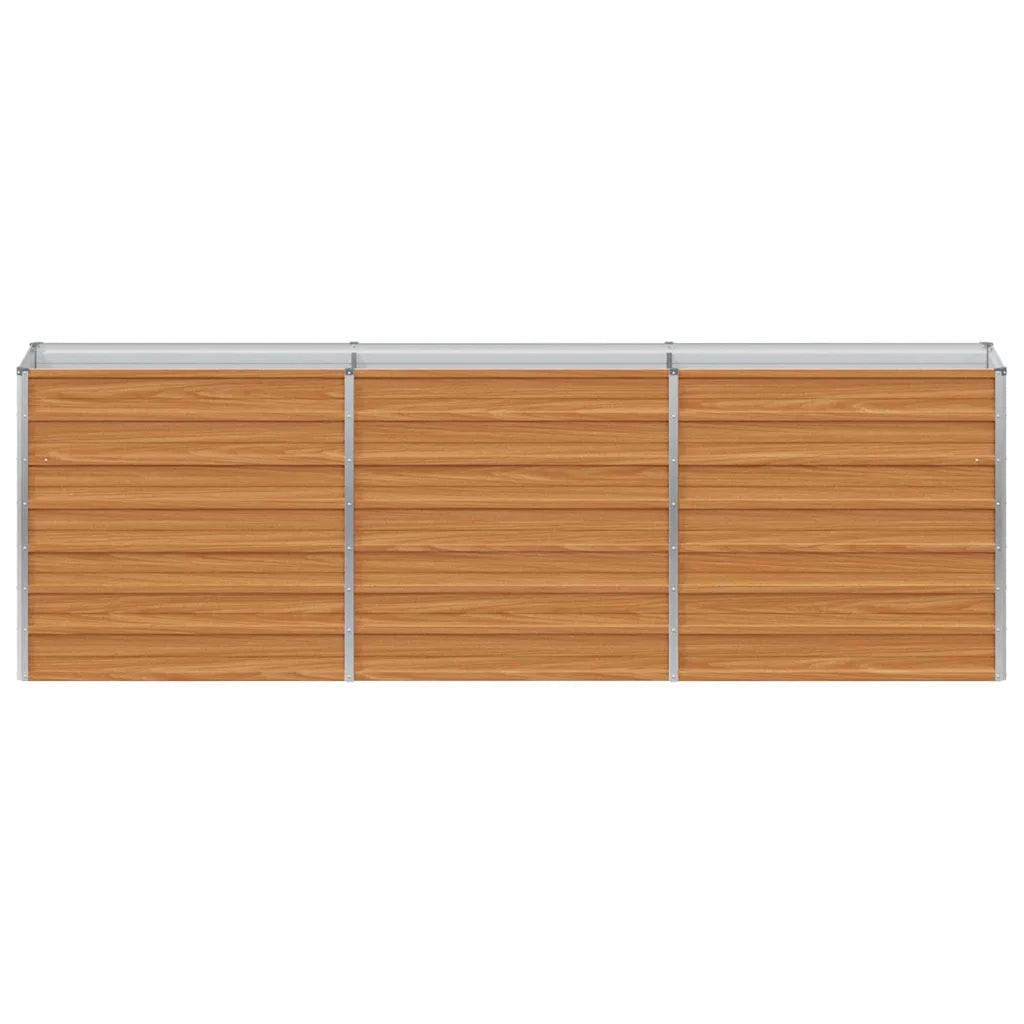 Letto rialzato da giardino Marrone Chiaro 240 x 40 x 77 cm 42017330