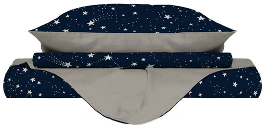 Copripiumino 1 Piazza e Mezzo con Federe Stampato in Microfibra Belle