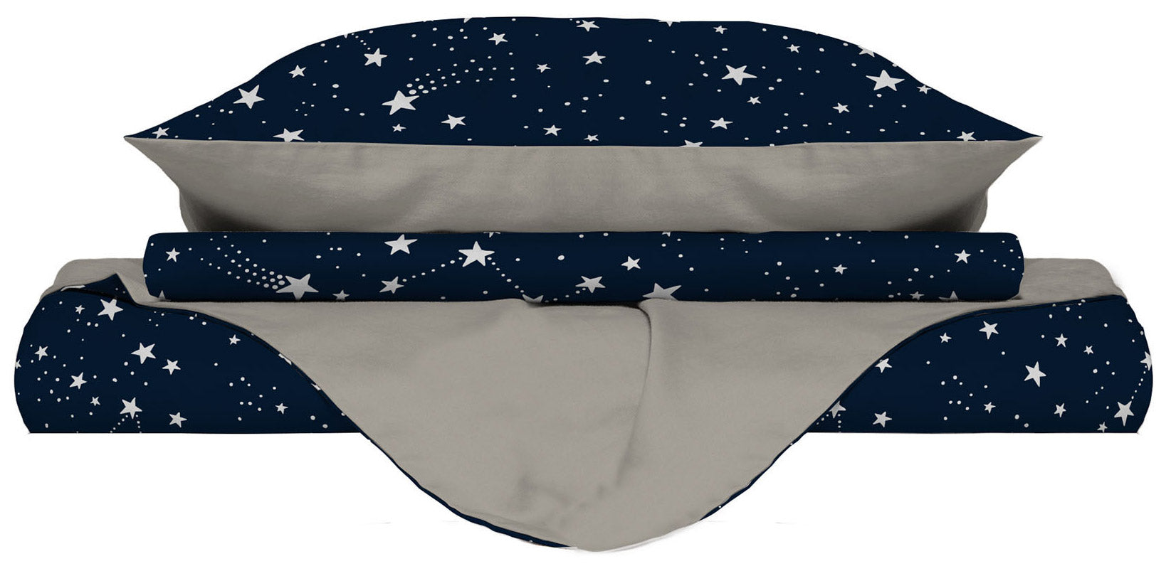 Copripiumino Singolo con Federe Stampato in Microfibra Belle