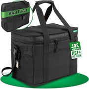 Grossa valigetta con isolamento impermeabile 30 litri - Valigetta pieghevole per shopping e picnic - Borsa ideale per spesa termo isolante borsa picnic