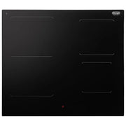 De’Longhi SLI 602 piano cottura Nero Da incasso 60 cm Piano cottura a induzione 4 Fornello(i)
