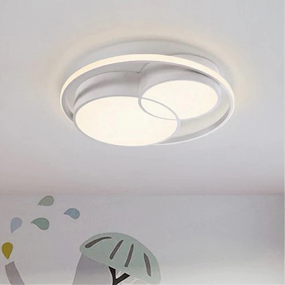 Trade Shop - Plafoniera Led 36 W Cerchio Bianco Moderno Da Soffitto Tonda Luce Naturale 71431 -