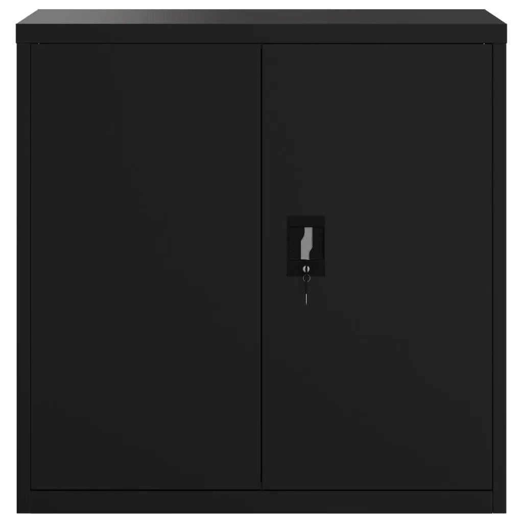 Armadio Classificatore Nero 90x40x90 cm in Acciaio CFW6966926
