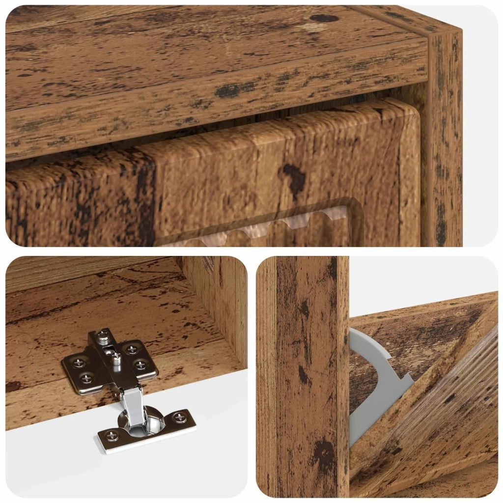Mobile per scarpe EDE 78 x 24 x 103 cm Legno ingegnerizzato 896003
