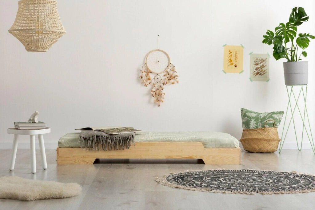 Lettino Montessori BOB beige 160 x 80 cm