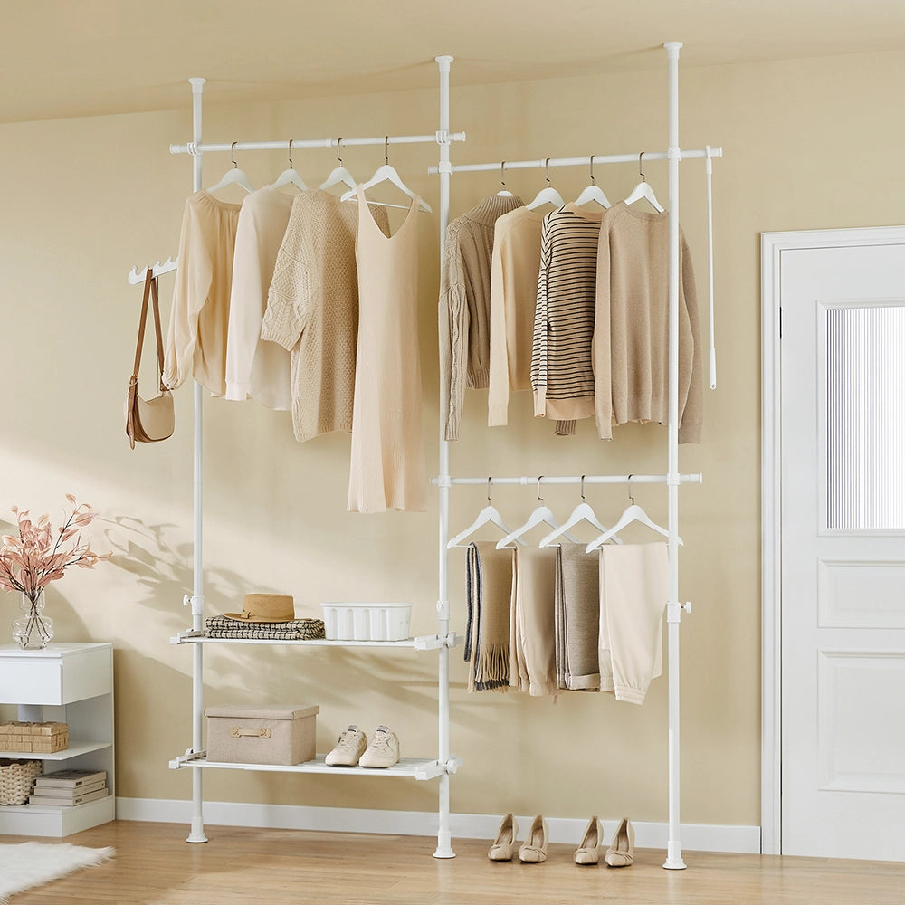 SoBuy Cabina armadio 195x42x295cm FRG34-II-W