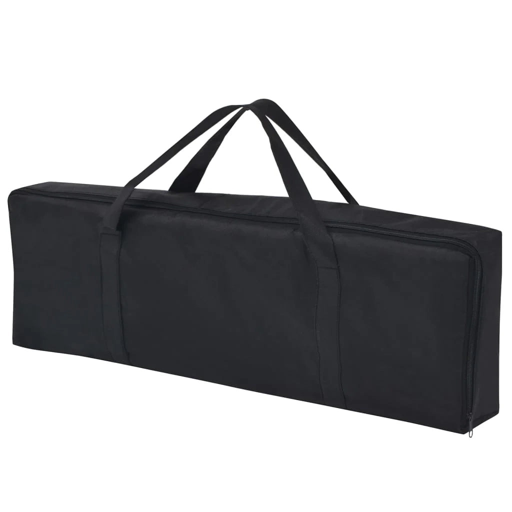 Kit per studio fotografico con illuminazione fondale e riflettore nero 02_0042461