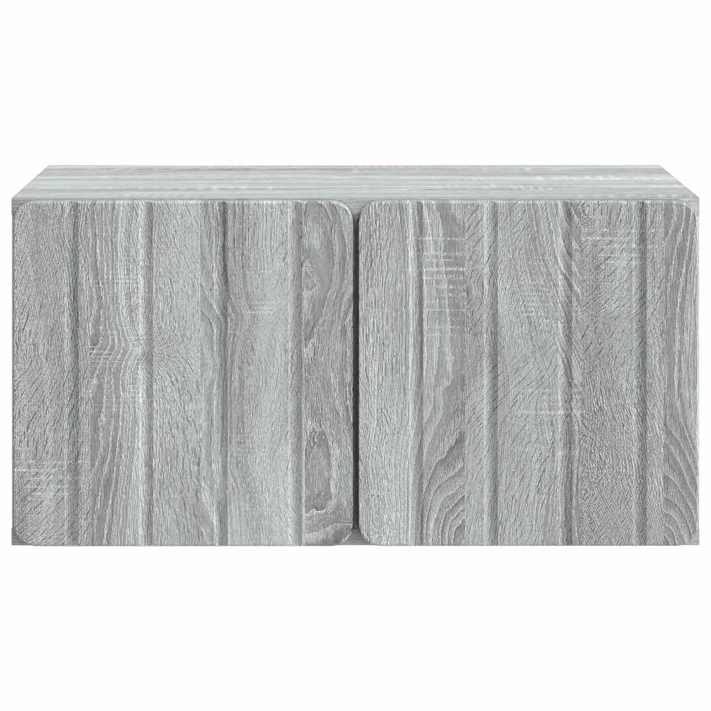 Mobile Porta TV da Muro 59,5 x 41 x 30 cm Sonoma grigio 898341