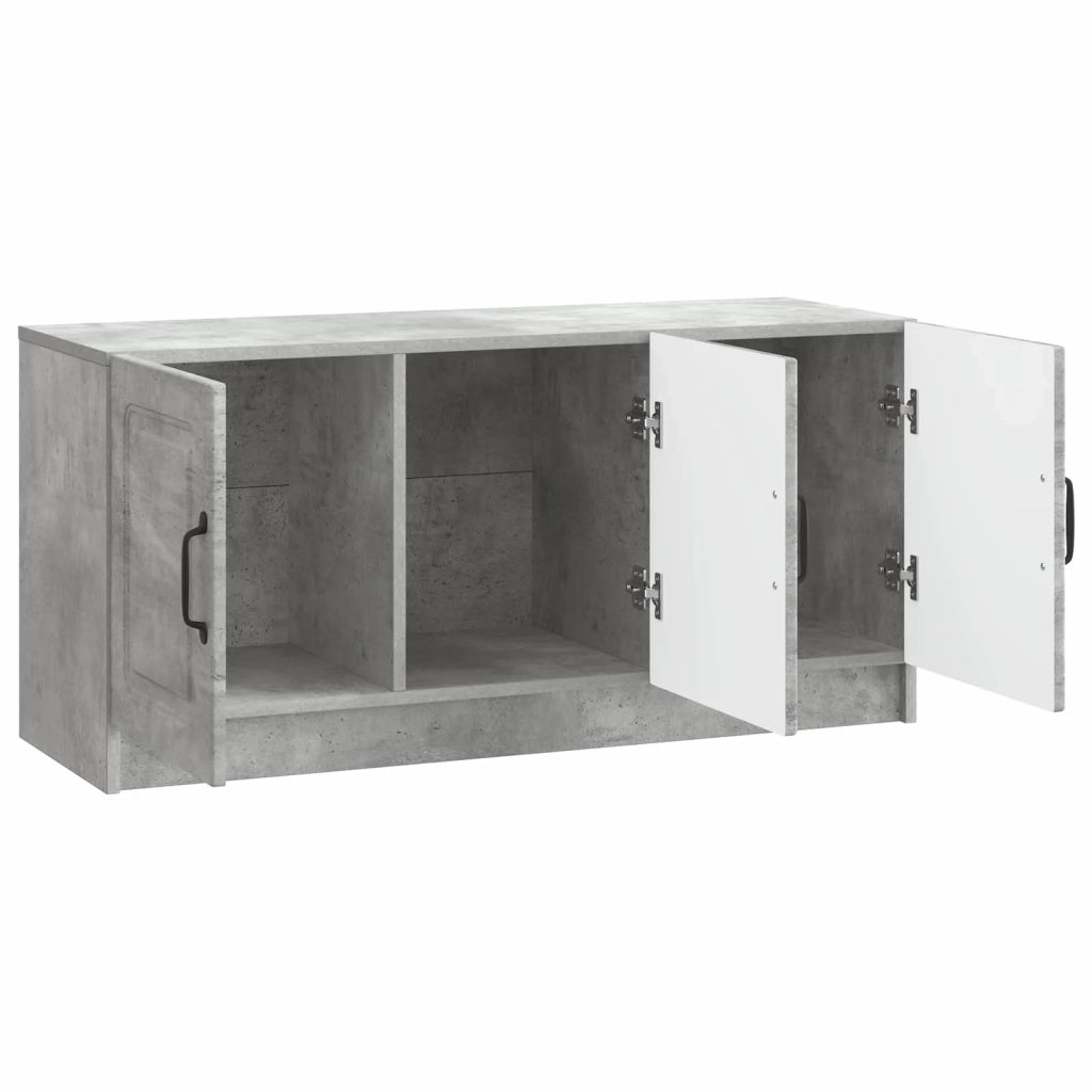 Mobile TV Grigio Cemento 99 x 34,5 x 47 cm Legno ingegnerizzato