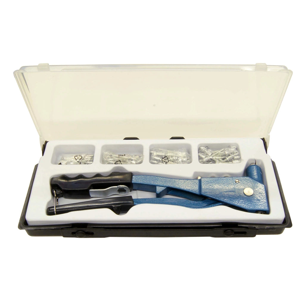 Rivettatrice a Mano con Rivetti Assortiti in Valigetta Masidef