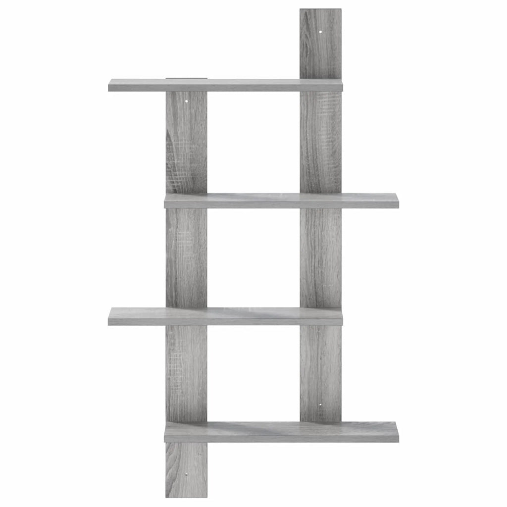 Scaffale da parete Sonoma grigio 61 x 13,5 x 105 cm 8020334