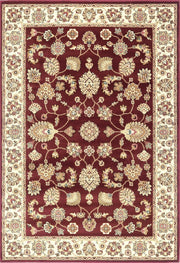 Tappeto BABIL cm.160x230 disegno classico orientale colore rosso e crema