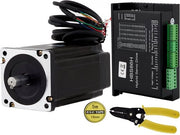Motore servo NEMA34 con stadio di controllo 12NM per motori a passi con lus chiusa NEMA34