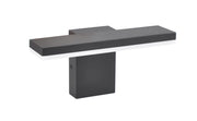 Applique esterno alluminio LED 10W grigio scuro IP54