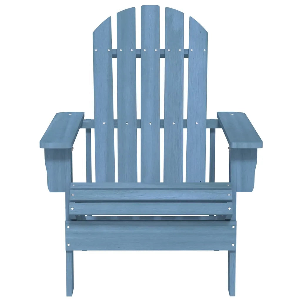 Sedia da Giardino Adirondack in Legno Massello di Abete Blu cod mxl 7992