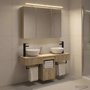 Set di Armadi da Bagno 4 pcs Rovere Sonoma 100 x 14,5 x 70 cm 3406257