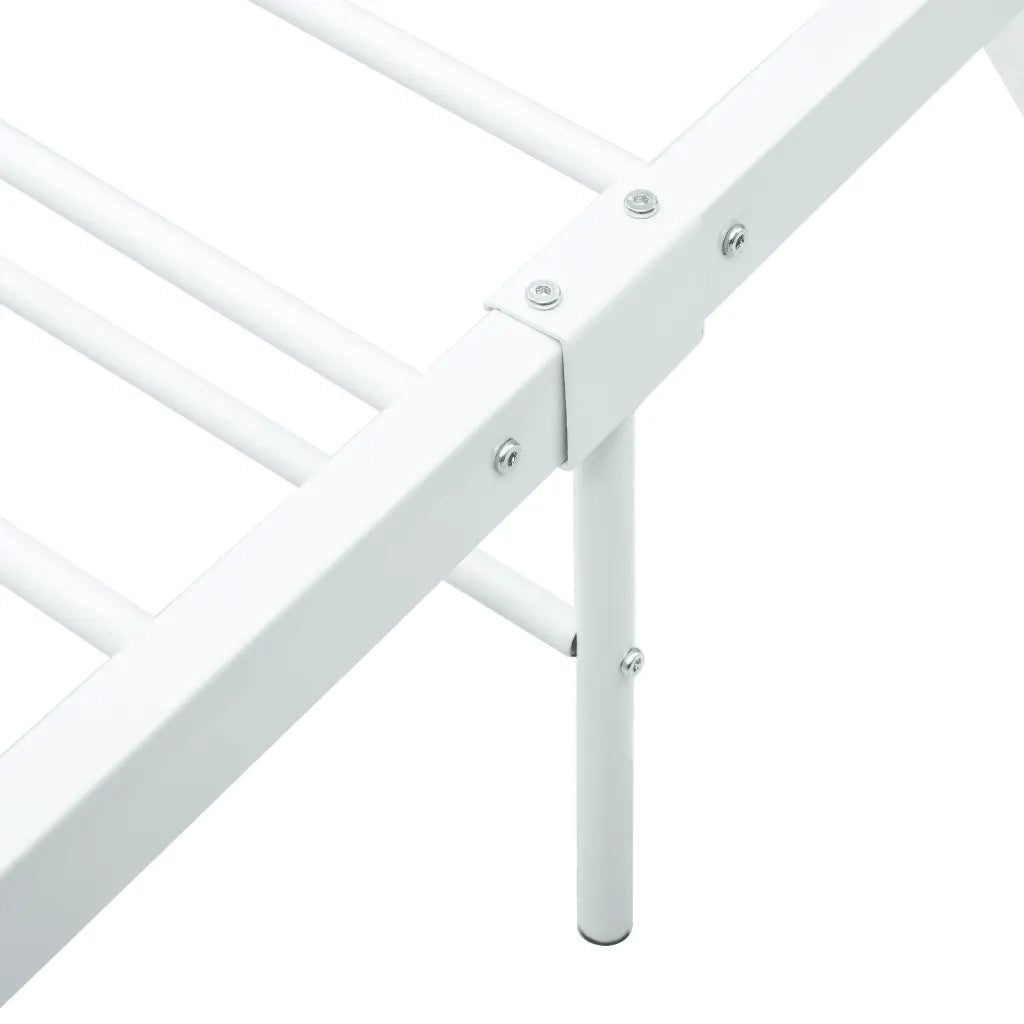 Giroletto-Struttura Letto Bianco in Metallo 140x200 cm 931713