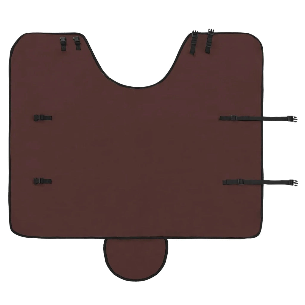 Coperta per Cavalli Marrone Scuro Completo 105 cm Poliestere CFW4344889