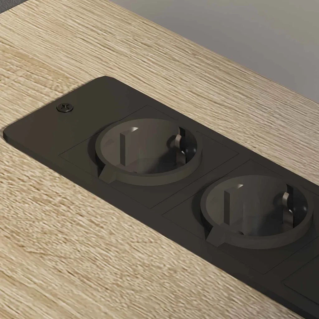 Cabina con Stazione di Ricarica Rovere Sonoma 76 x 41 x 72 cm 859836