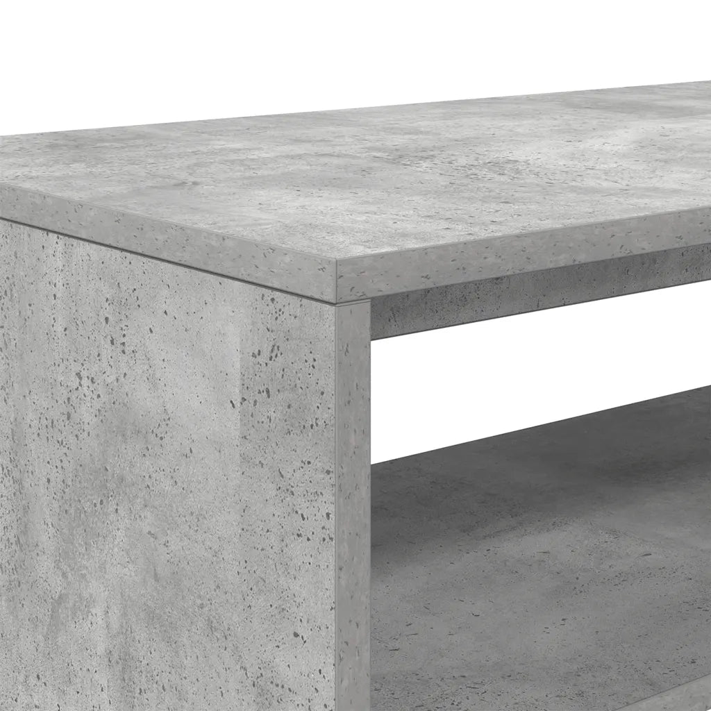 vidaXL Mobile Porta TV Grigio Cemento 80x40x40 cm in Legno Multistrato