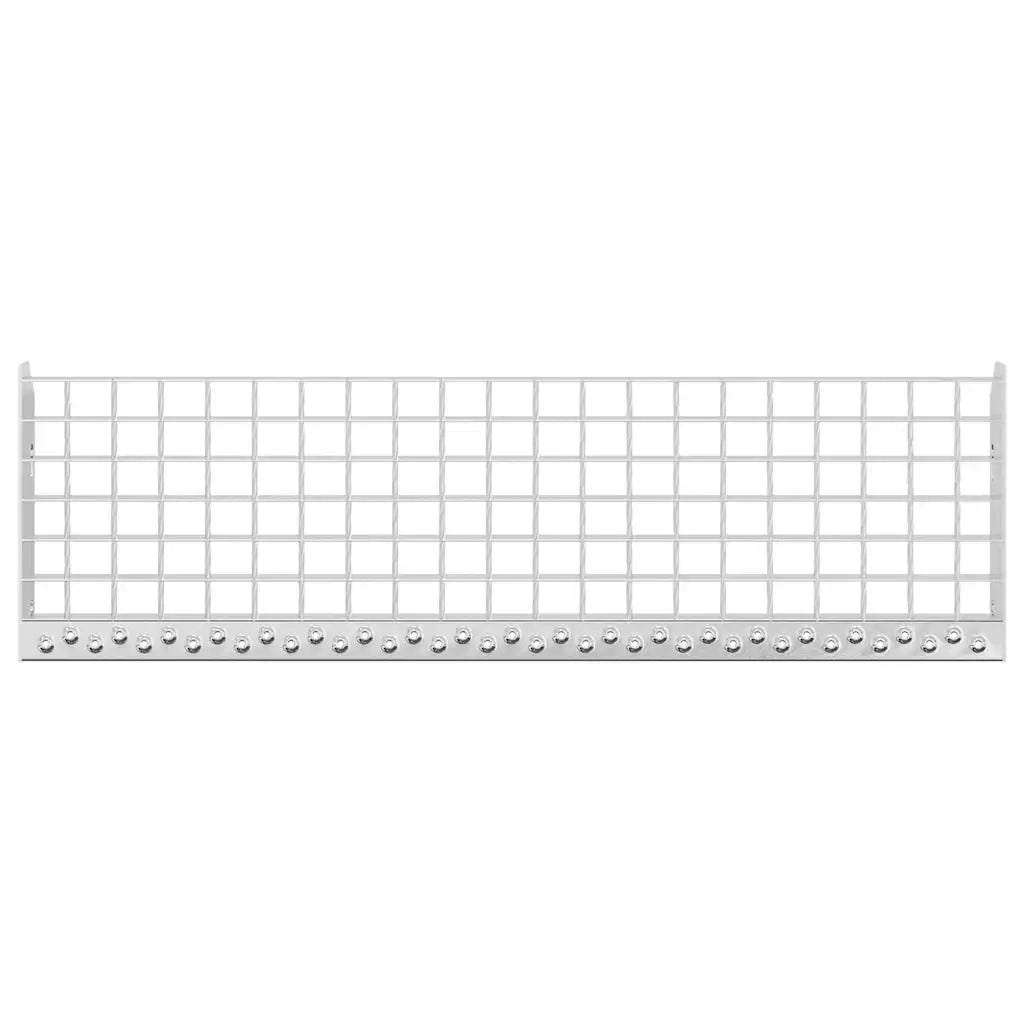 Gradino in Griglia 60x24x7 cm Acciaio Zincato 155677