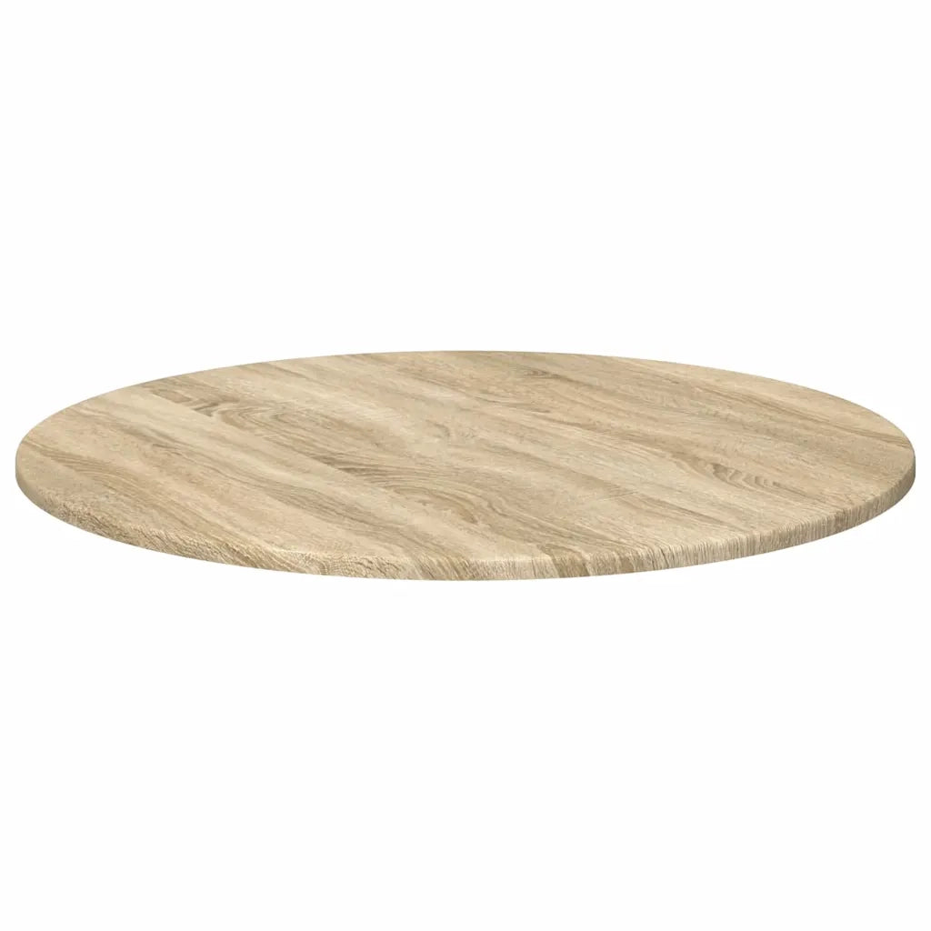 Piano del tavolo rovere sonoma Ø 70 x 1,5 cm Legno multistrato 880413