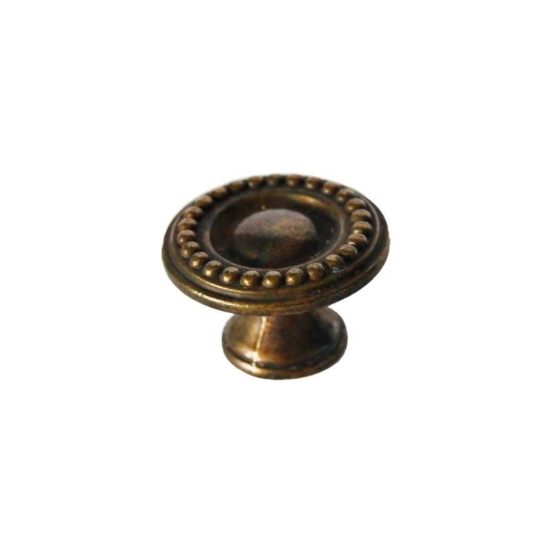 POMOLO PER MOBILI '6015' 24 mm - Patinato antico - GIUSTI