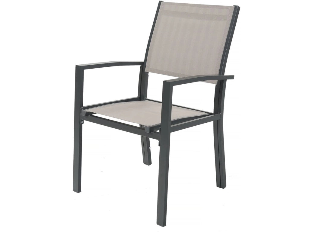 Set da pranzo da giardino estensibile "Lagos" - 200/320 x 105 x 76 cm - 10 sedie - Talpa