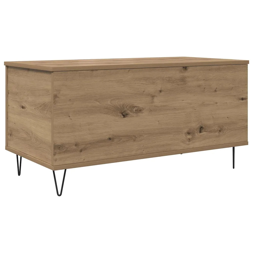 Tavolino da salotto rovere artigianale 90 x 44.5 x 45 cm