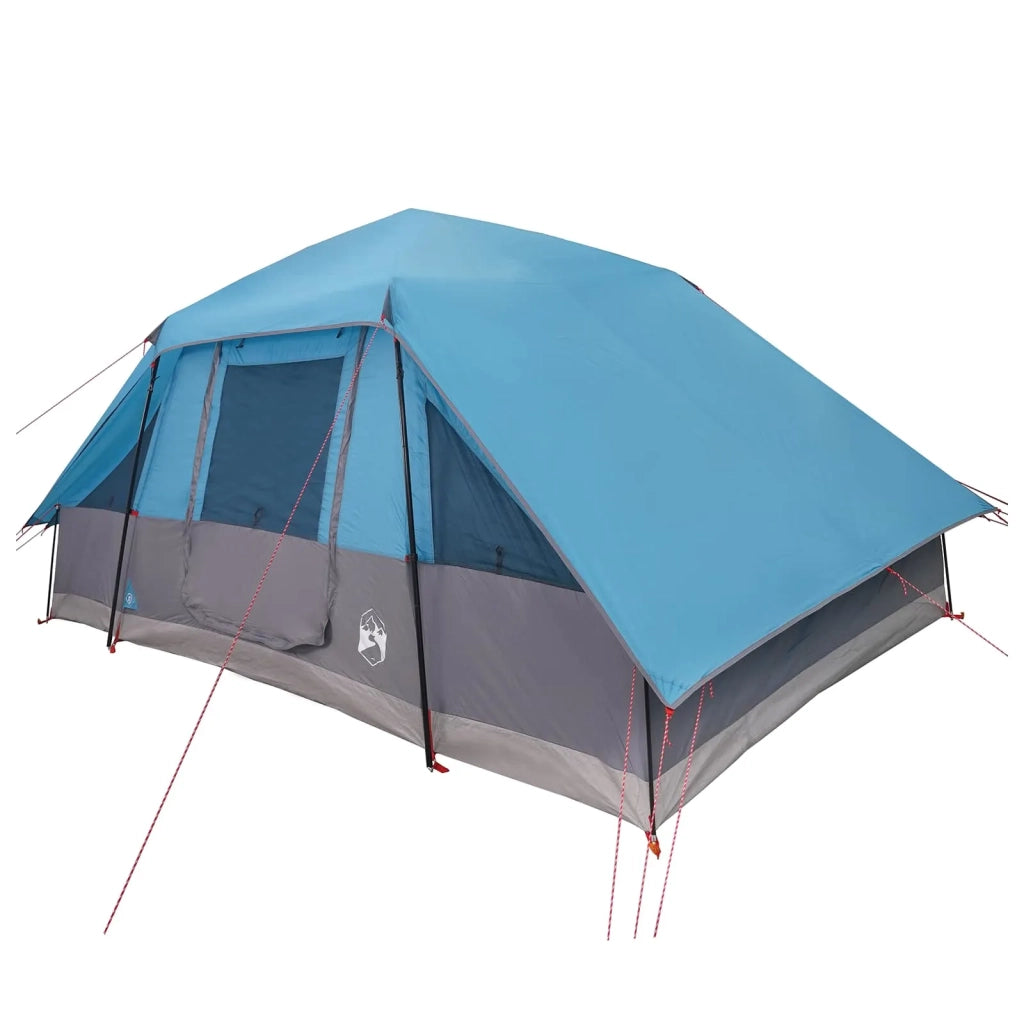 Tenda familiare con telo da pioggia resistente all'acqua Blu 42042203