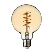 Lampada E27 G95 4W 230V 2200°K Golden