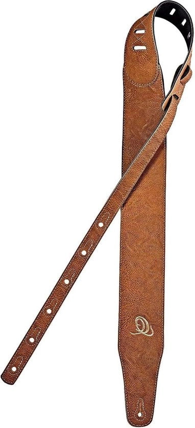 Cinturino per chitarra Ortega Vegan Series largo 3 pollici in Tan 75mm OSVG-75TN
