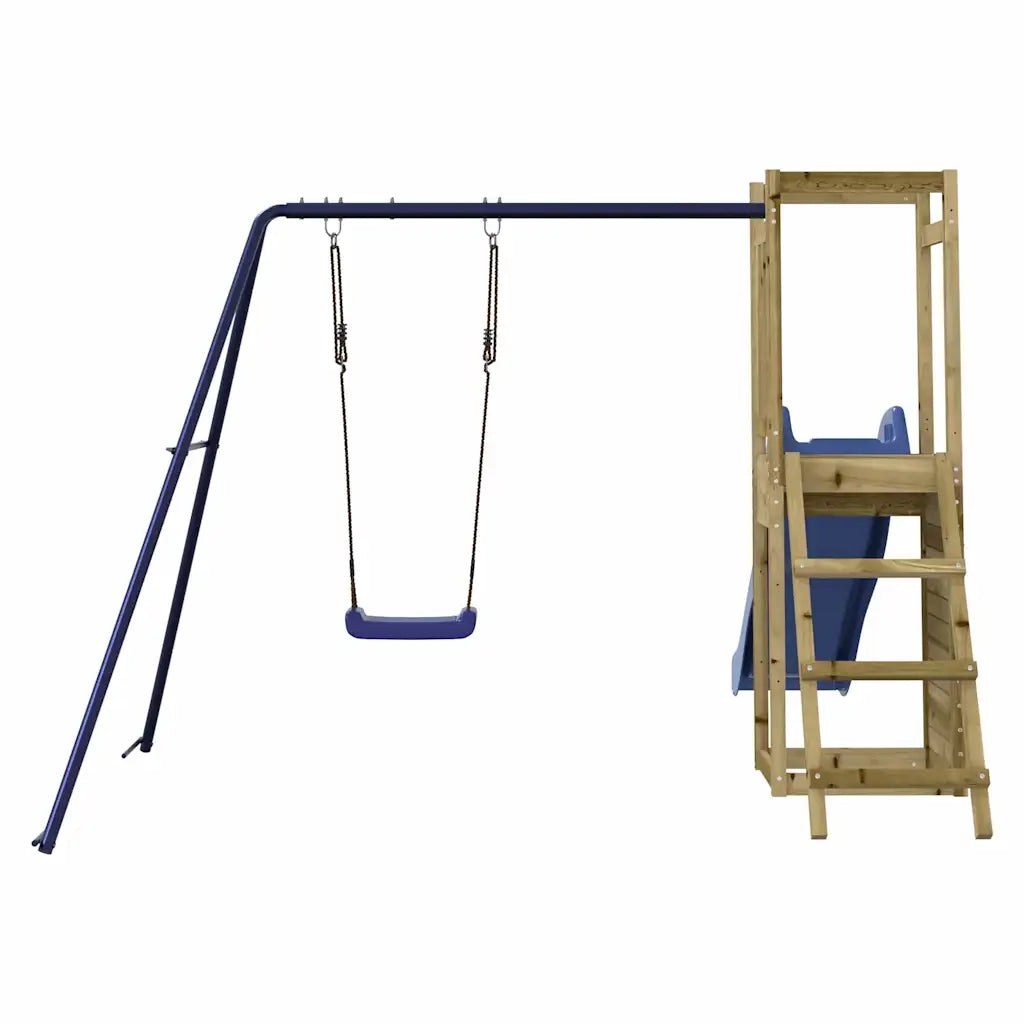 Set da Gioco da Esterno in Legno di Pino Impregnato CFW4783864
