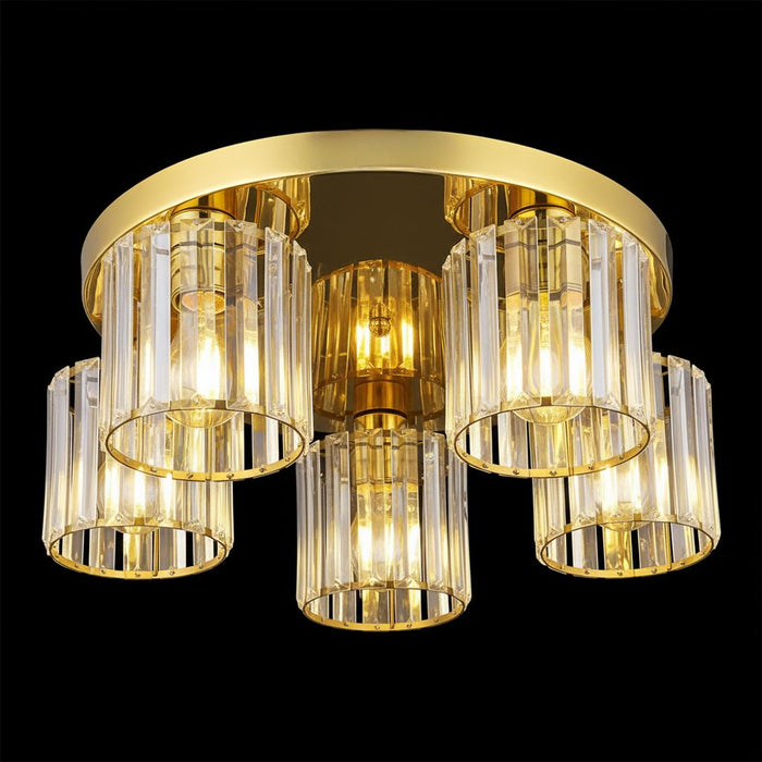 Lampada Da Soffitto Ebt024-5c Gold
