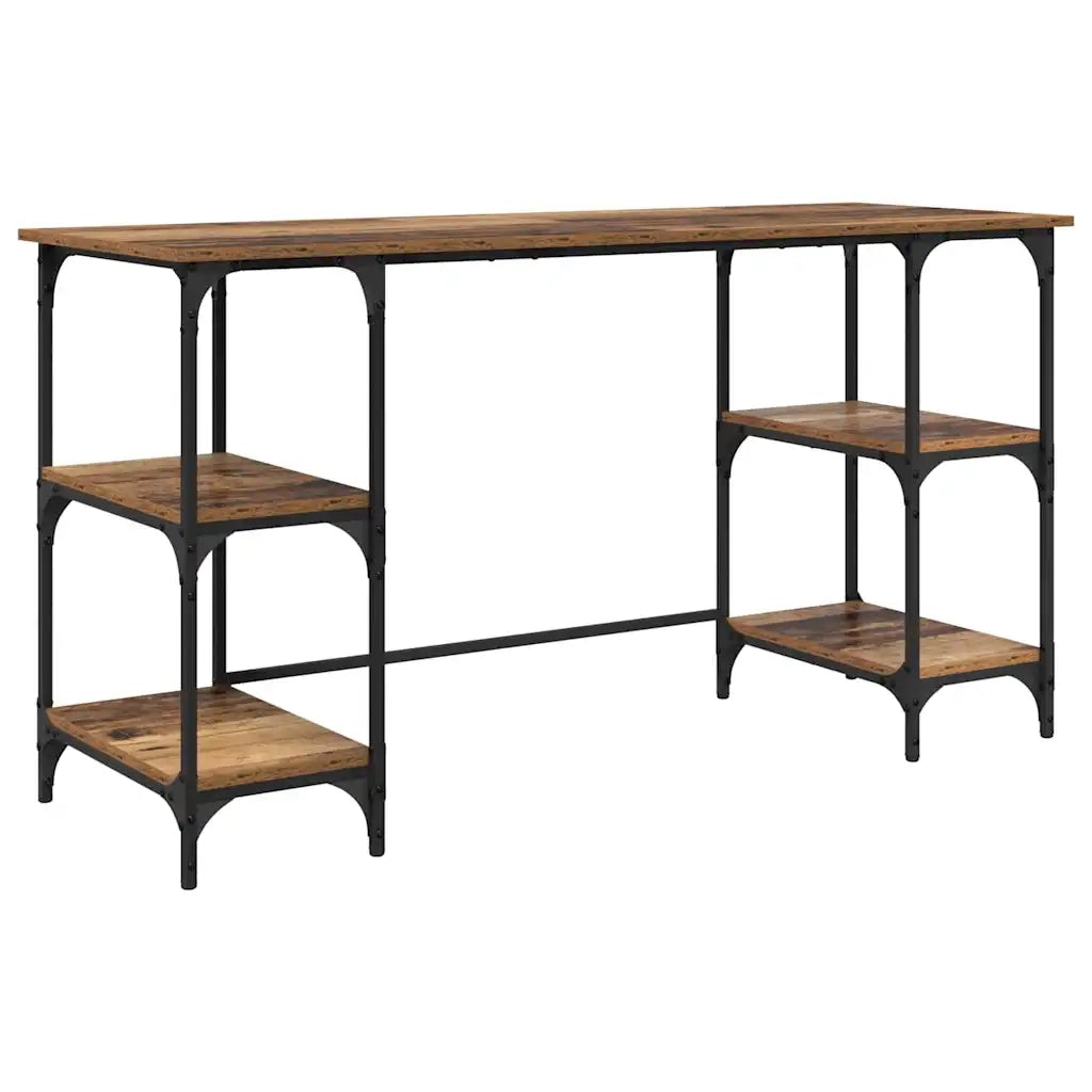 Scrivania Legno vecchio 140 x 50 x 75 cm Legno multistrato