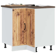 Mobile Base ad Angolo Cucina Kalmar Legno Vecchio in Truciolato 853515