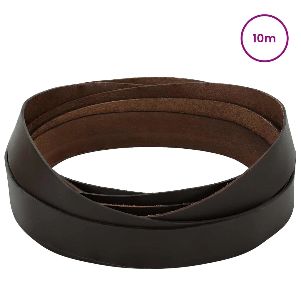 Cinturino in pelle Marrone Scuro 1000 x 3 cm Pelle 42034192