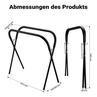 Cavalletto pieghevole per verniciatura fino a 220 kg, robusto cavalletto in acciaio, regolabile in altezza, supporto di montaggio per verniciatura auto