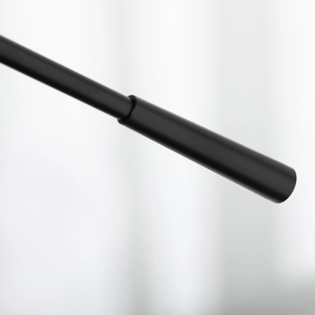 Lampada da terra a treppiede regolabile ¨C zephmum ¨C 40 W E27 nero