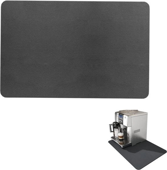 Mat siliconico per macchina del caffè - mat di assorbimento per macchina del caffè - 1 pezzo - 40 x 60 cm - silicona