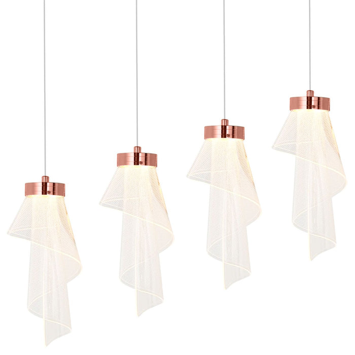 Lampada Da Soffitto Rispecchiata Rose APP1765-1CP