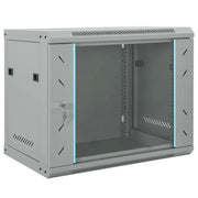 Armadio di rete industriale con vano interno 60 x 45 x 50 cm conforme alle normative di sicurezza in acciaio grigio 02_0059066