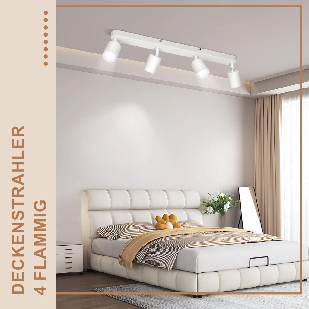 ZMH Faretto da soffitto LED rotondi GU10 moderni per soggiorno camera letto