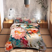 Completo Letto Lenzuola 100% Cotone Set Lenzuolo Moderno Sotto Sopra Federe Due Stampe In Altissima Definizione Dis6Dreams - Matrimoniale