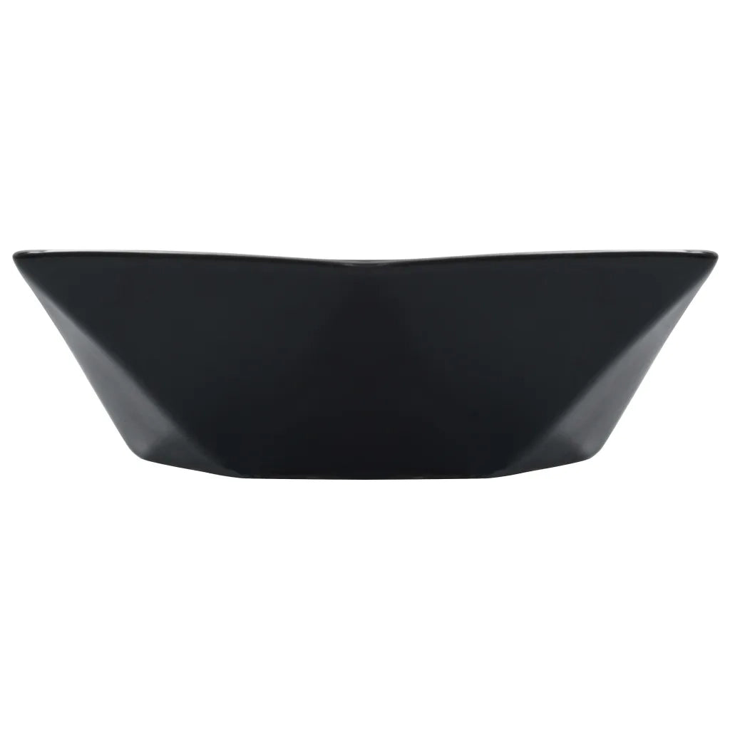 Lavandino 41x36,5x12 cm in Ceramica Nero 143914
