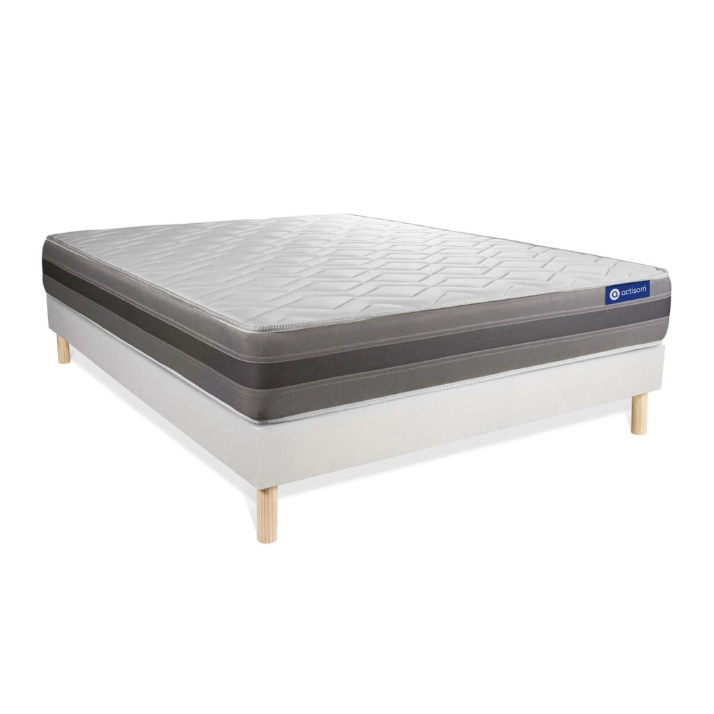 Kit rete e materasso matrimoniale Actimemo relax 140x210cm - Spessore : 24cm- memory foam - Moderatamente rigido