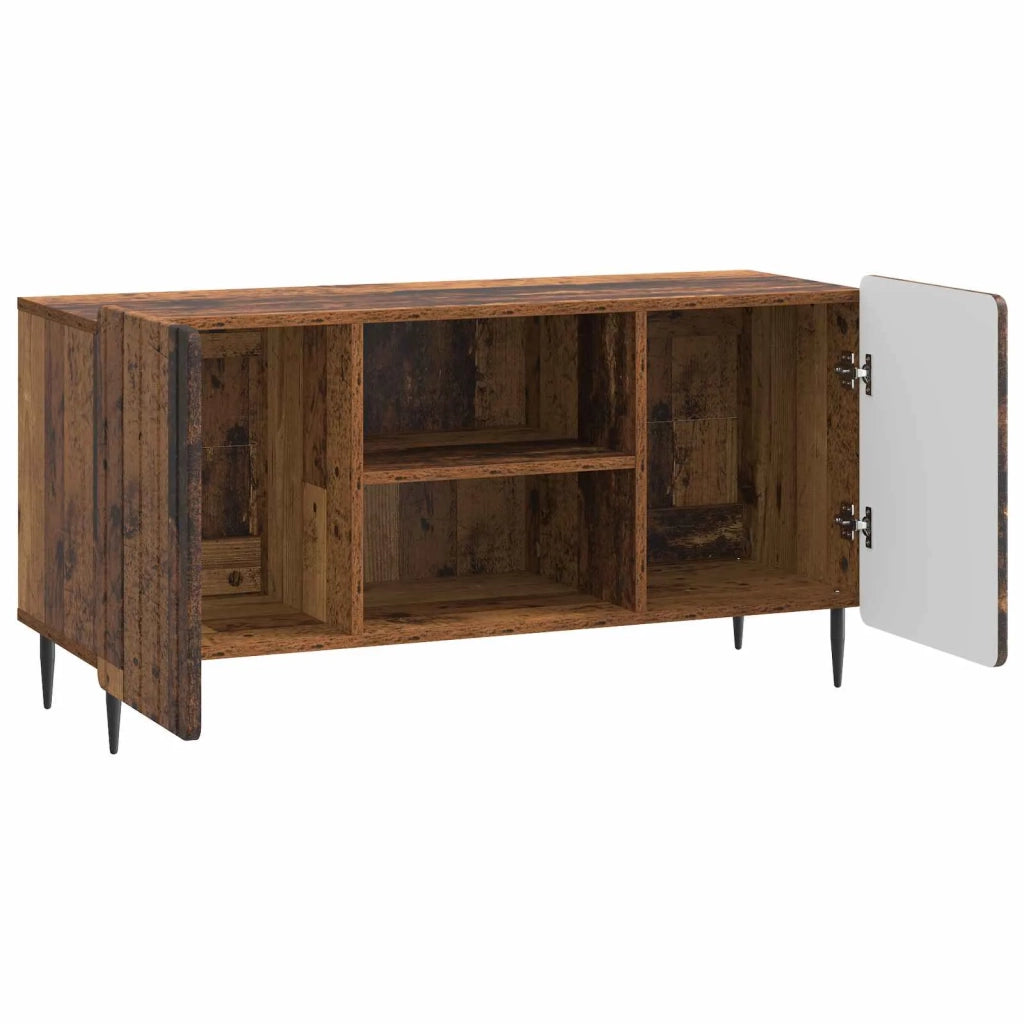Mobile TV-Credenza per TV Legno antico 102 x 34,5 x 52 cm Legno ingegnerizzato