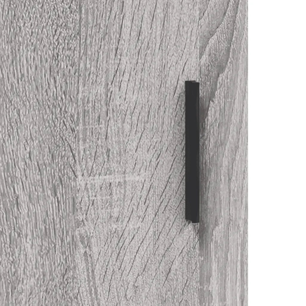 Credenza-Buffet-Armadio da cucina Grigio Sonoma 69,5x31x115 cm in Legno Multistrato 524619