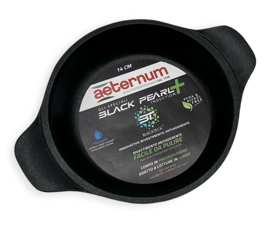 Tegame Mini Cotture Antiaderente Black Plus 14 cm Aeternum